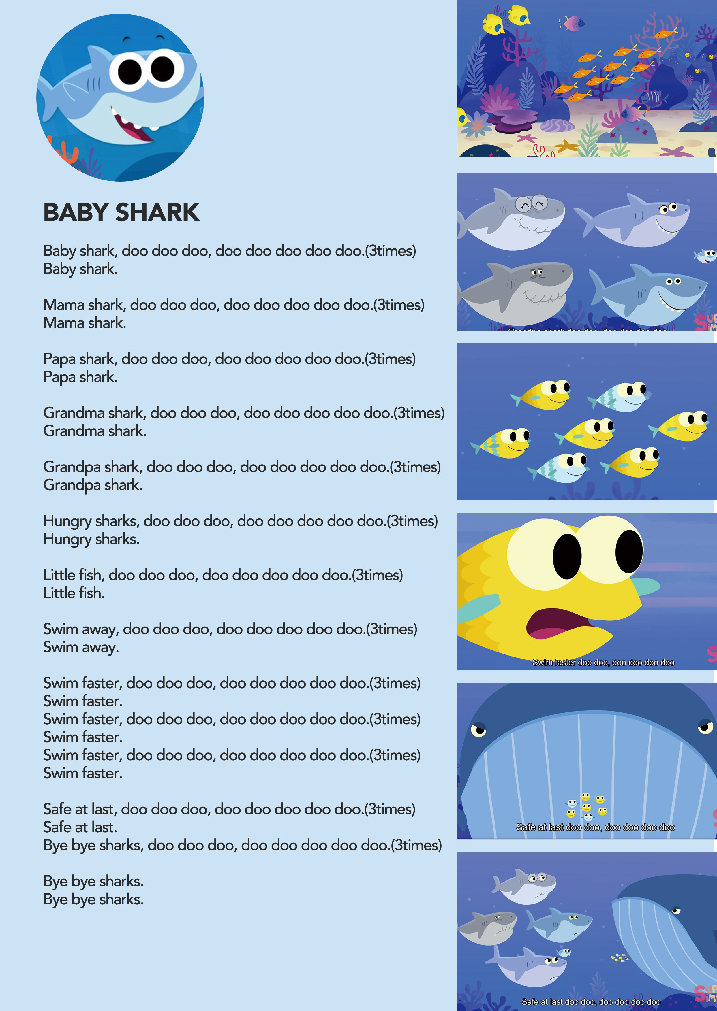 100 Baby Shark